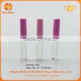 Hot-selling Bright Color Transparent Pink 8*1.2mm Cosmetic Lipgloss Tube Packaging thumbnail-5
