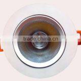 Pure Aluminum 10W 20W Epistar Cob Led Downlight Indoor