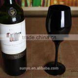 SGS FDA Safe Solid Black Colored Wine Glass thumbnail-3