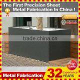 New Design Custom Made Metal Cup Shaped Flower Pot