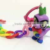 Lovely My Little Pony Action Figures Colorful Dash Pony Kids Toys Doll Set 12pcs Key Chain thumbnail-2