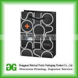 Pretty paper grocery bags/small paper bags with handles wholesale in Dongguan