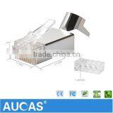 Cat 7 RJ45 Connector Plug Fiber Optic Media Converter Rj45 sc Connector 1.3MMD