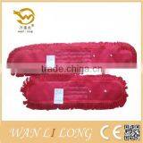 W004 Cotton Flat Mop Head,with Metal Button Pocket. thumbnail-2