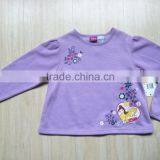Wholesale Kids Cartoon Purple Shirts Thick Shirt Boys Long Sleeve t Shirt thumbnail-1
