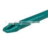 14mm Long 20mm Diameter Green Plastic Hanger Pipe Caps Grips With End Hook thumbnail-1