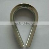 hot-dip galvanized wire rope thimble with good quality
