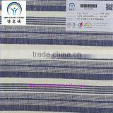 53%LINEN 44%VISCOSE 3%SPANDEX INTERWOVEN STRIPE FABRIC