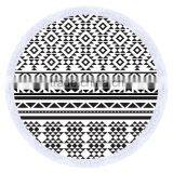 Round beach towels , roundie towels