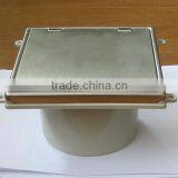 SS 304 15*15cm Shower Floor Long Drain With Cover And Handle thumbnail-5