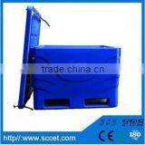 Очень большой охладитель для хранения рыбы и изолированные контейнеры для рыбы