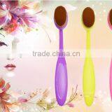 Multiple Colour Cosmetic Foundation Brush Set Toothbrushes Oval Brushes