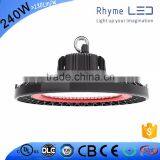 240W 31200Lm Bright IP65 Water Resistant LED High Bay Lamp Industrial Light for Factory Warehouse Mine Market