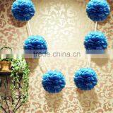 Colourful Soft Tissue Pom Poms Weddings Decoration 2016 thumbnail-4