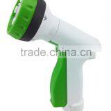 5 Patterns Front Trigger Plastic Garden Hose Spray Nozzle Water Spray Nozzle