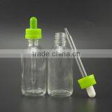 60ml Round Clear Glass Bottle for Essential Oil E-liquids thumbnail-4