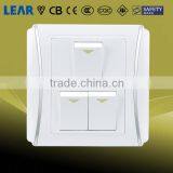 N6 Series Wall Switch 3 Gang 1 Way Switch/3 Gang 2 Way Switch