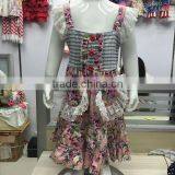 2016 Wholesale Kids Clothes Newborn China Baby Floral Lace Dress Wholesale Boutique Clothing Pretty Baby Dress thumbnail-2