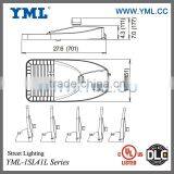 Dimmable Manufacturer 2015 Design LED Outdoor Street Avenue Walkway Parking Lots Lamp Illumination With UL CUL DLC Listed thumbnail-2