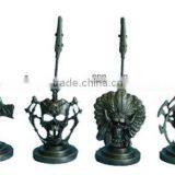 2012 Metal Skeleton Name Card Clip 4/s