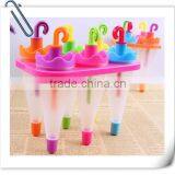 Popular Umbrella Shape Food Grade Plastic Ice Cream Tool Ic001 thumbnail-2