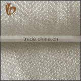 Plain Dyed White Fabric Viscose and Linen Blends Fabric 195gsm for Clothing