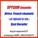 Hot Selling Spycam for 36E,68.5E AND 22W French Channels for All Qsat Model With New Software Released