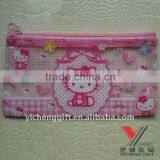 Promotion Transparent PVC PEN Bag With Zipper Soft PVC Bag thumbnail-1