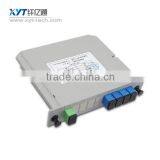 High quality 1x4 plug-in type plc splitter fiber optic plc splitter module at low price