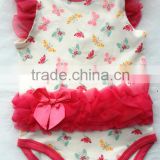 Baby Girls Lace Bodysuit Dress