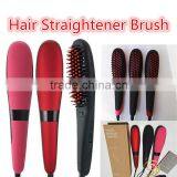 New Style 100% Original NASV With LCD Display Hair Straightener Brush FCC CE RoHS thumbnail-1