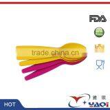 Strong Production Maker Gift Different Colors Hard Plastic Spoon thumbnail-1