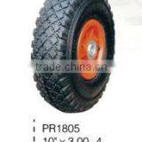 Rubber Wheel TUV CERTIFIED FACTORY Wheelbarrows Pnuematic Wheel, Solid Wheel,PU Foam Flat Free Wheel 6"-18" thumbnail-4