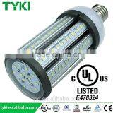 Waterproof IP64 Led Corn Bulb E27/E40 120lm/w Led Street Light UL Corn Light