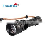 Powerful diving torch 3000 Lumen TrustFire DF003A diving led flashlight, CREE 3*XM-L2 leds waterproof flash with CE FCC