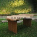 Teak Outdoor Dining Table VDT 031 With Solid Constructions