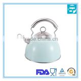 Stainless steel green tea kettle with ss wire handle