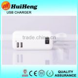 Hot-sales travel 4 port desktop usb wall charger mobile phone charger