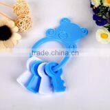 2015 Hot Selling Baby Toy Rattle Baby Toys Plastic Blue