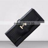 Custom Fahion Trendy Design Leather Girls Purse and Wallet for Youngs