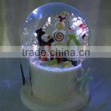 2016 New ChristmasSanta Snowman Water Snow Globe With Music Box and LED Light thumbnail-2