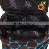 Custom Canvas Cosmetic Zipper Bags for Traveling With Custom Printing thumbnail-3