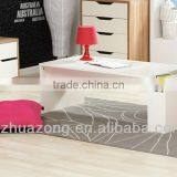 Japanese Style MDF Coffee Table With Storage Notch thumbnail-2