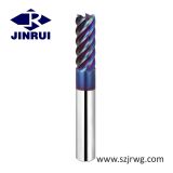 Customized 6 Flute Carbide End Mill With Coating