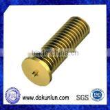 Brass Press In Screw Threaded Insert Stud/Bolt