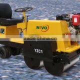 1 Ton Ride-on Vibratory Roller Small-size Road Roller Mini Vibratory Roller Light Compaction Equipment thumbnail-1