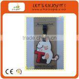 Hot Sale Animal Shape Custom 3D Rubber Luggage Tag thumbnail-1