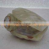 LATEST DESGINE Top Quality Cheap Price CLOCKS ONYX MARBLE HANDICRAFTS thumbnail-6