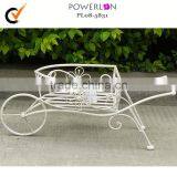 New Item Antique Powder Coated Classical Shabby Chic Forged Iron Flower Stands thumbnail-1