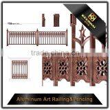 Outdoor Powder Coated Cast Aluminum Modern Garden Fence Design thumbnail-5